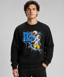 DJ Chark Jr. DJ Los Angeles Chargers Shirt 5 DJ Chark Jr. No. 17 Los Angeles Chargers Shirt 2