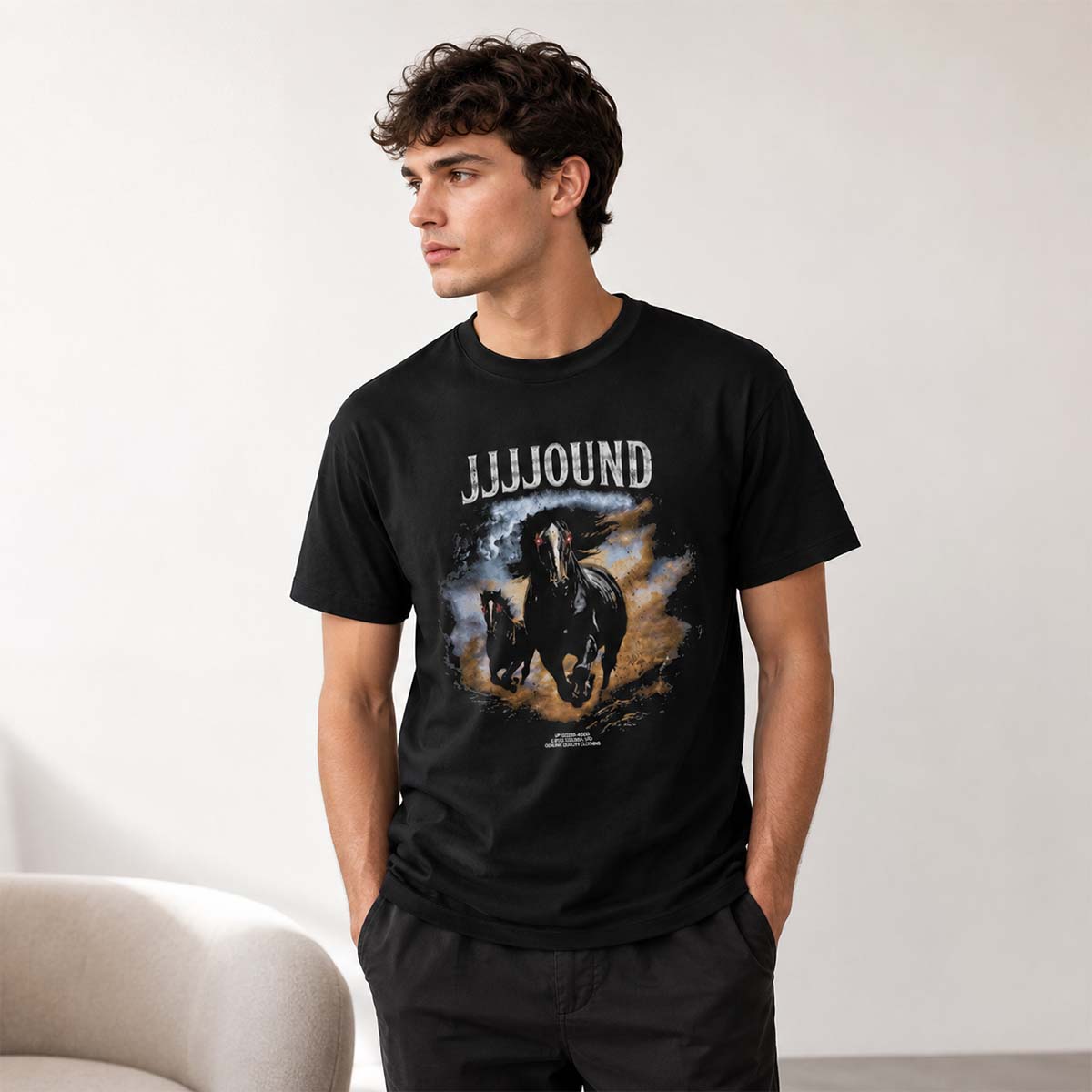 JJJJound Horse Graphic 90s Shirt 1 JJJJound Horse Graphic 90s Shirt