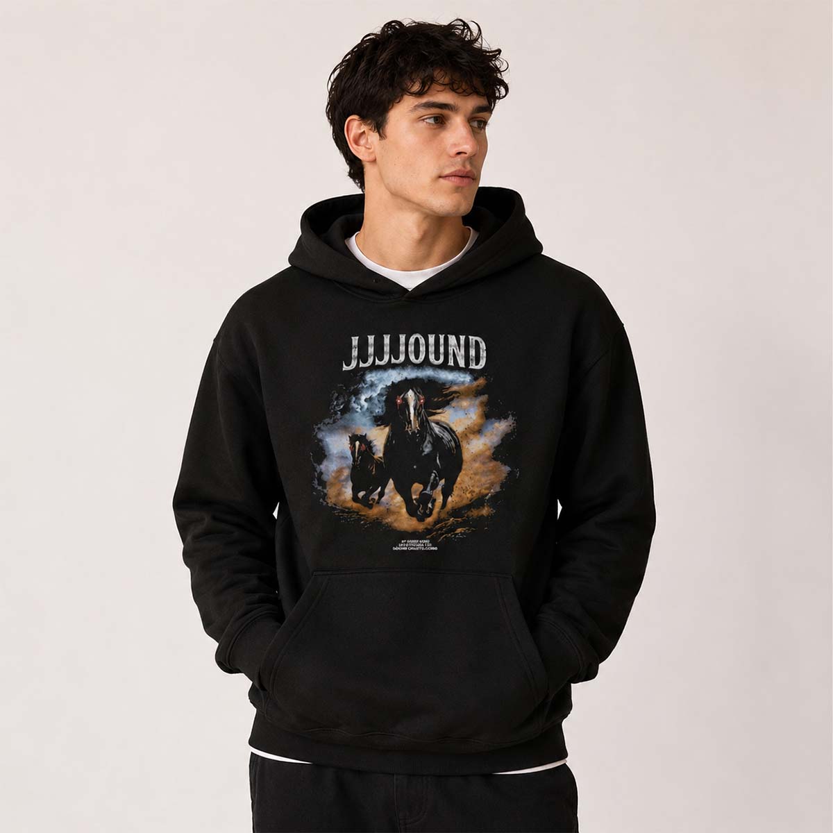 JJJJound Horse Graphic 90s Shirt 2 JJJJound Horse Graphic 90s Shirt - Image 2
