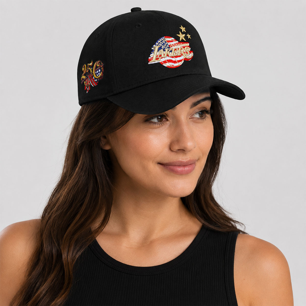 Lakers USA 250th Anniversary Black Hat 2026 1 Lakers USA 250th Anniversary Black Hat 2026