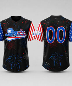 Long Island Ducks Fourth Of July Fireworks Jersey 2026 2