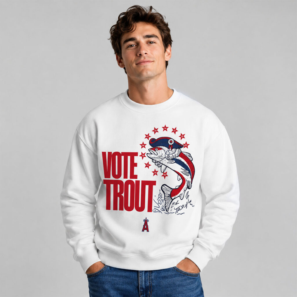 Mike Trout Vote Trout 2026 All Star Shirt 3