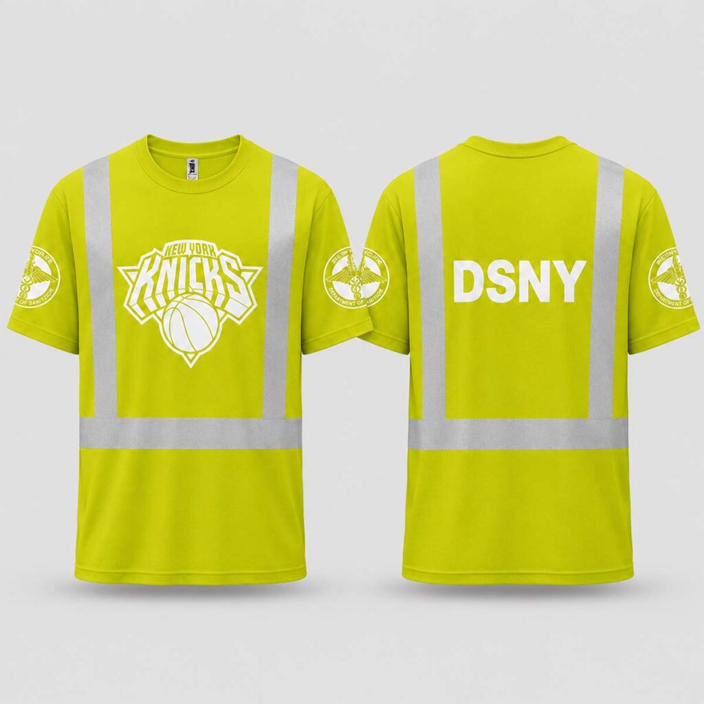 NY Knicks DSNY Parade Shirt 2026 13 NY Knicks DSNY Parade Shirt 2026 1