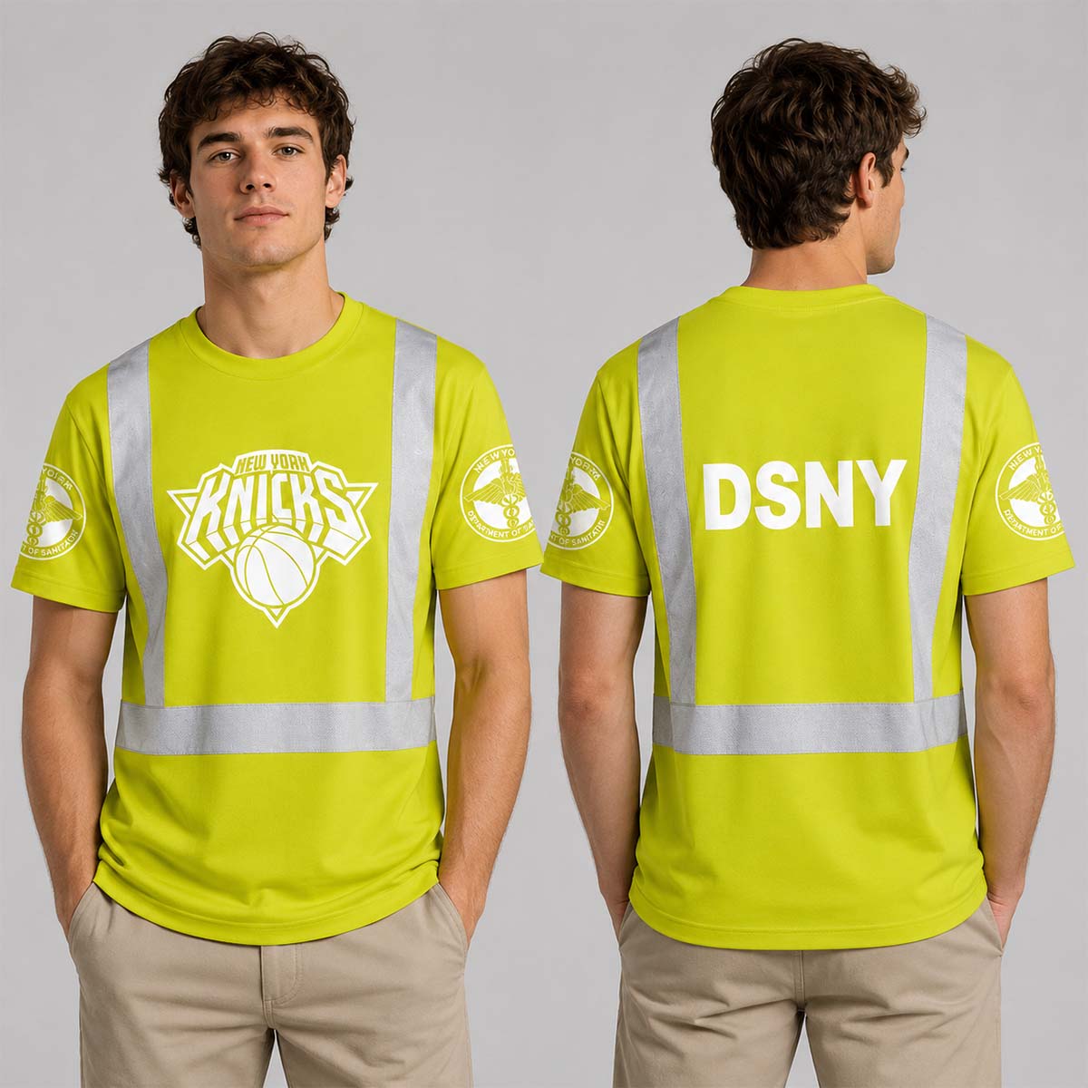 NY Knicks DSNY Parade Shirt 2026 1 NY Knicks DSNY Parade Shirt 2026