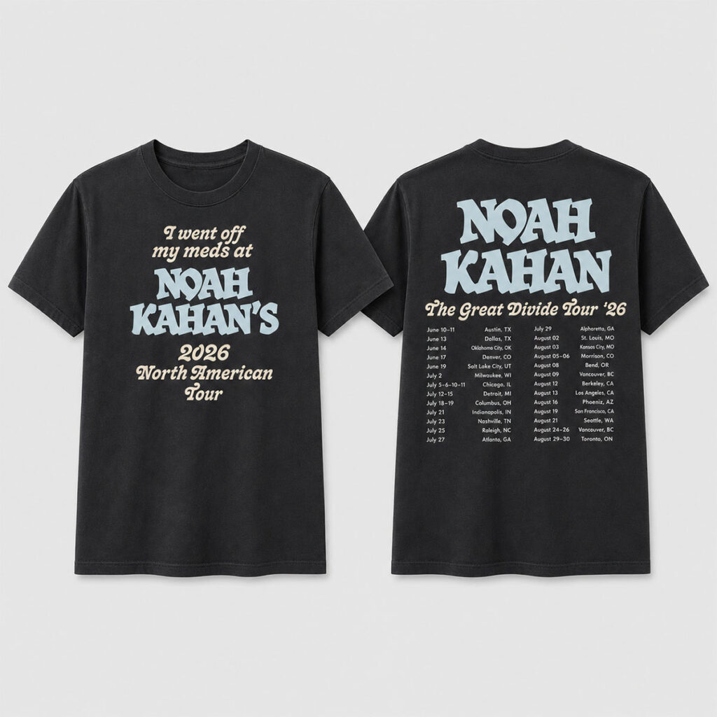 Noah Kahan 2026 North American Tour Shirt 2