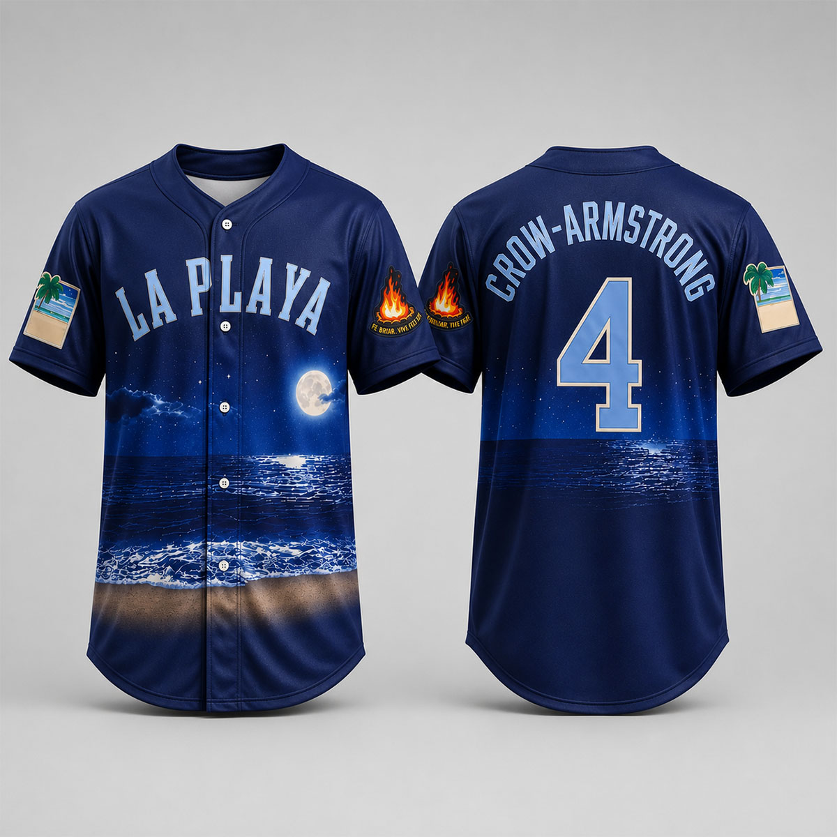 Pete Crow-Armstrong La Playa 2026 Jersey 3 Pete Crow-Armstrong La Playa 2026 Jersey - Image 3