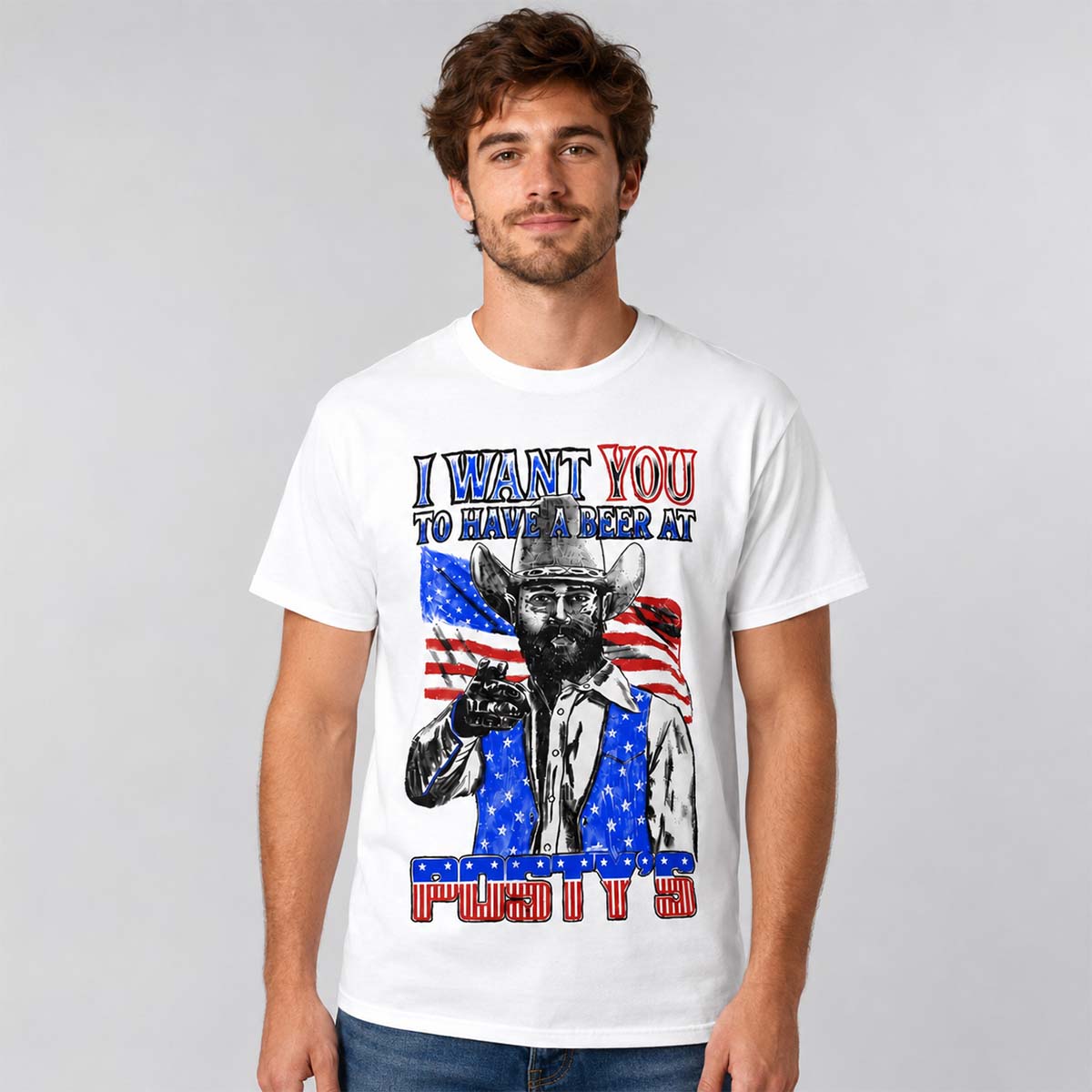 Post Malone Posty's Nashville Beer Shirt 1 Post Malone Posty's Nashville Beer Shirt