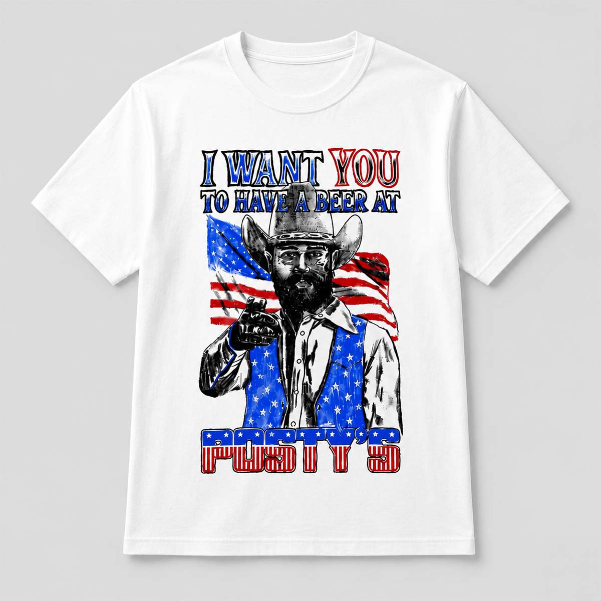 Post Malone Posty's Nashville Beer Shirt 3 Post Malone Posty's Nashville Beer Shirt - Image 3