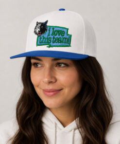 Timberwolves I Love This Team Hat 4 Timberwolves I Love This Team Hat 1