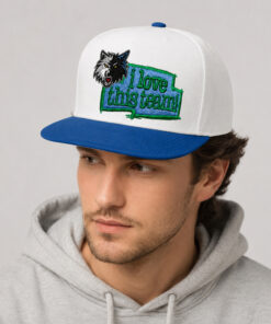 Timberwolves I Love This Team Hat 5 Timberwolves I Love This Team Hat 2