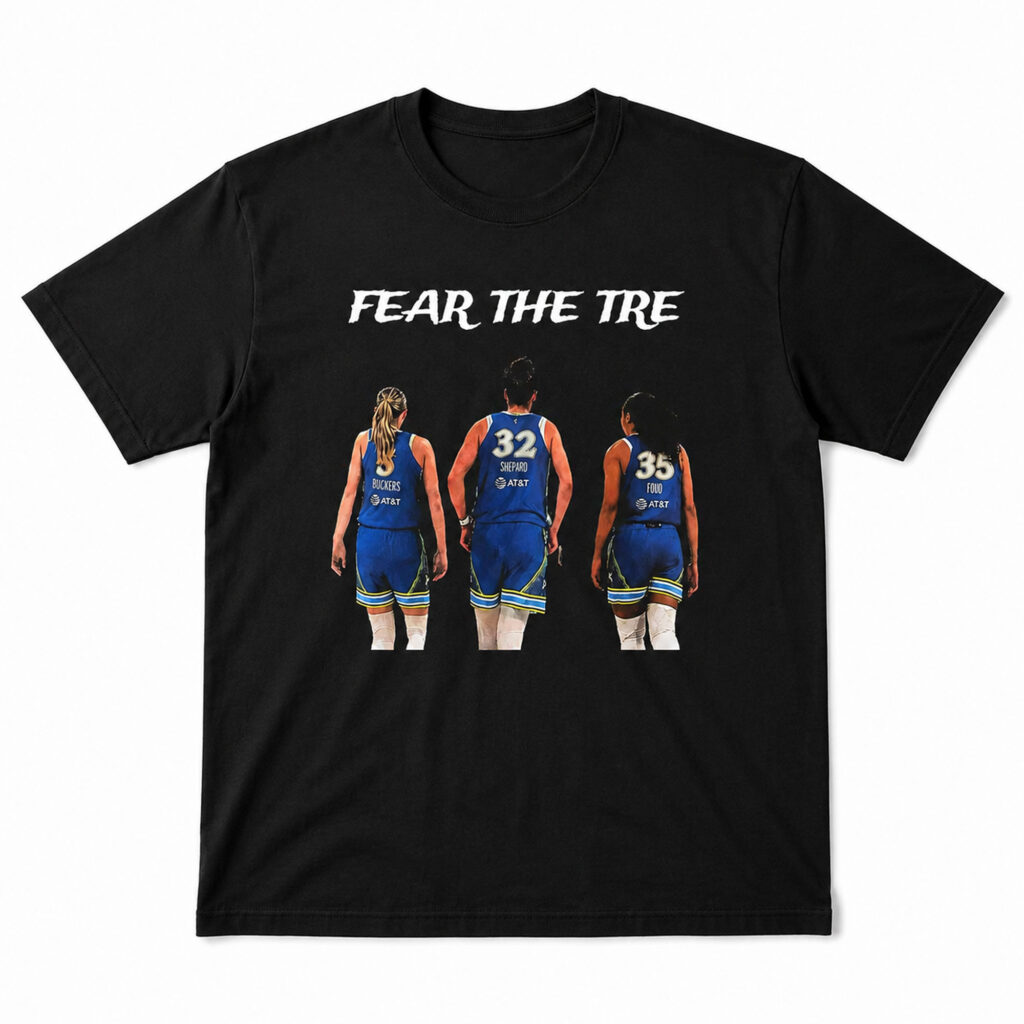 Dallas Wings Fear The TRE T Shirt 1