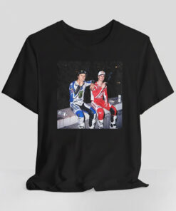 Valentino Rossi And Casey Stoner Smoking Shirt