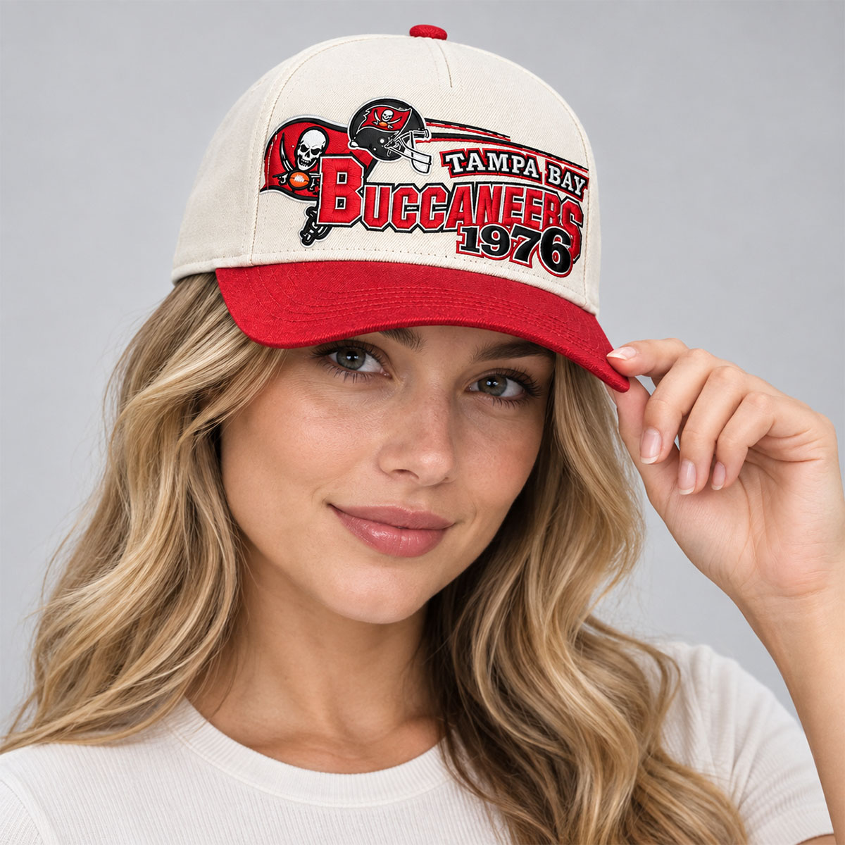 Baker Mayfield Tampa Bay Buccaneers 1976 Throwback Hat 3 Baker Mayfield Tampa Bay Buccaneers 1976 Throwback Hat - Image 3