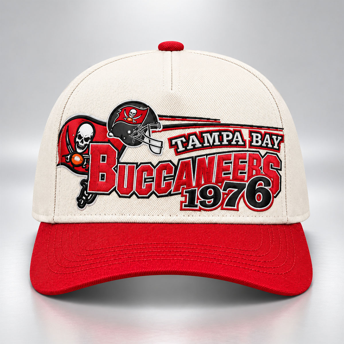 Baker Mayfield Tampa Bay Buccaneers 1976 Throwback Hat 4 Baker Mayfield Tampa Bay Buccaneers 1976 Throwback Hat - Image 4
