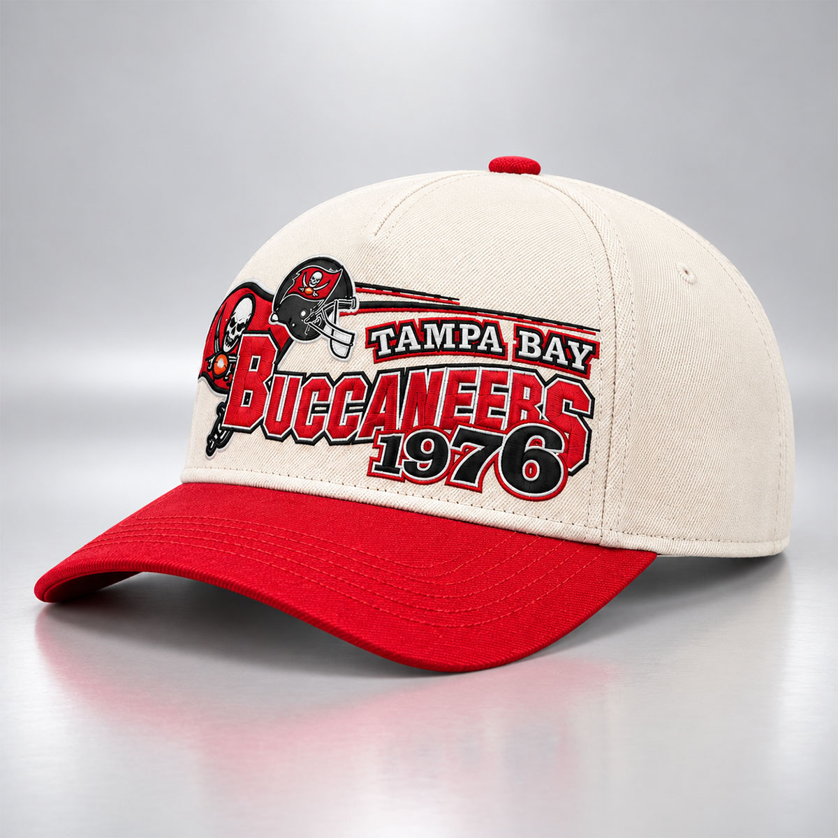 Baker Mayfield Tampa Bay Buccaneers 1976 Throwback Hat 2 Baker Mayfield Tampa Bay Buccaneers 1976 Throwback Hat - Image 2
