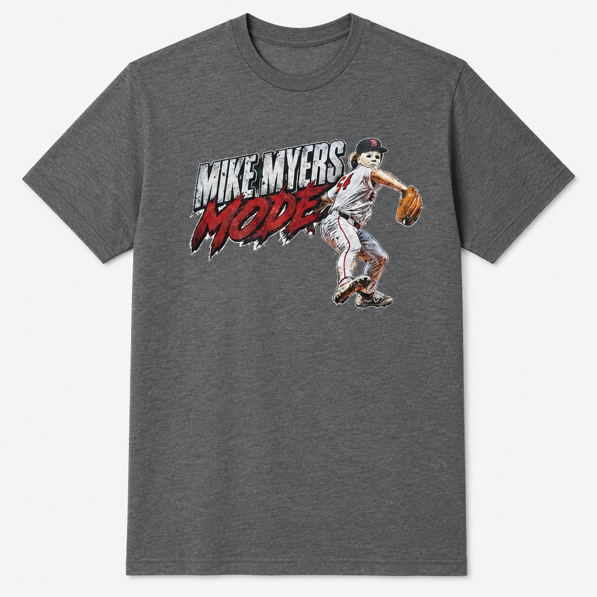 Mike Myers Mode Red Sox Halloween 2026 T-Shirt 1 Mike Myers Mode Red Sox Halloween 2026 T-Shirt
