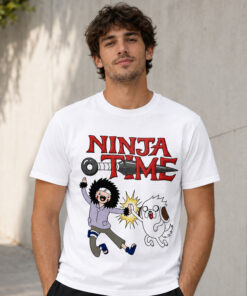 Ninja Time Kiba And Akamaru Parody Shirt 3 Ninja Time Kiba And Akamaru Parody Shirt 1