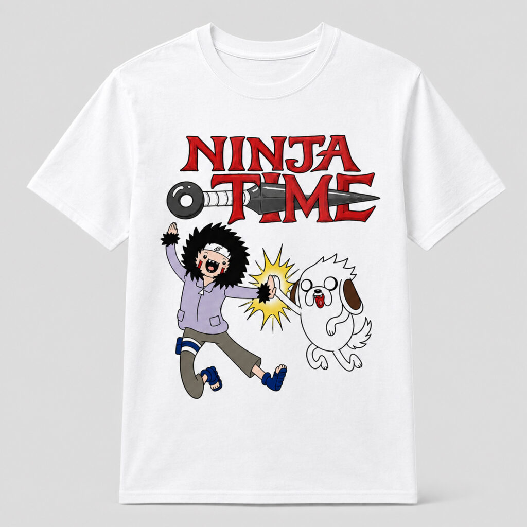 Ninja Time Kiba And Akamaru Parody Shirt 9 Ninja Time Kiba And Akamaru Parody Shirt