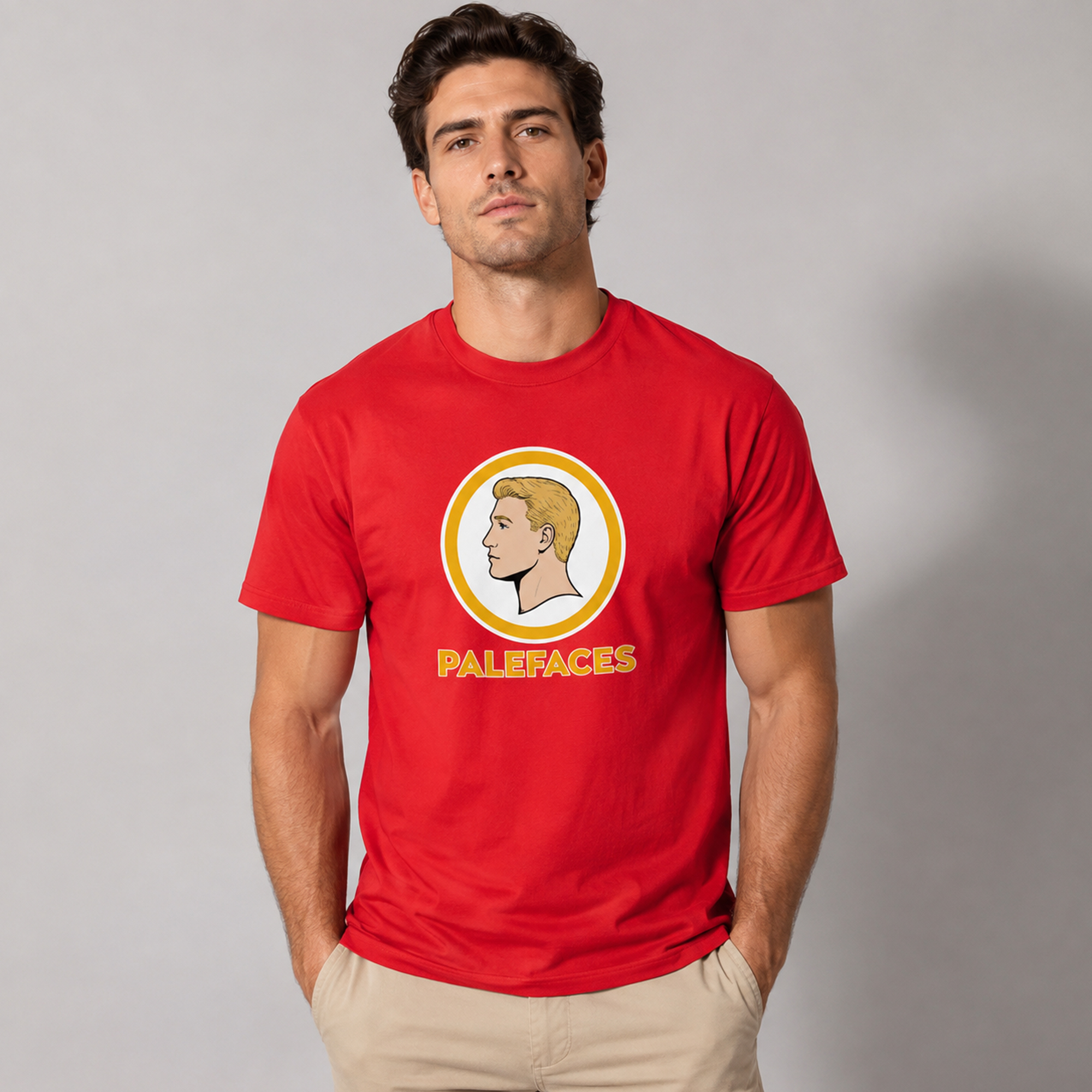 Palefaces White Person T-Shirts 2 Palefaces White Person T-Shirts - Image 2