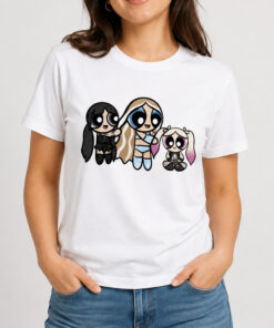Powerpuff Charlexley T-Shirt 4 Powerpuff Charlexley T Shirt 1