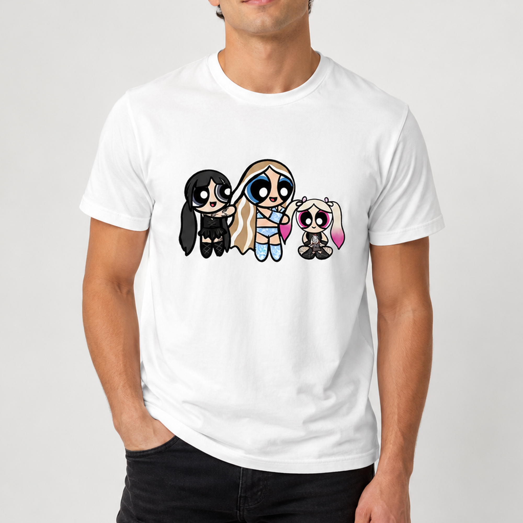 Powerpuff Charlexley T-Shirt 3 Powerpuff Charlexley T-Shirt - Image 3