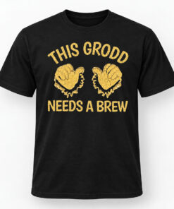 This Grodd Needs A Brew Gorilla Grodd Shirt