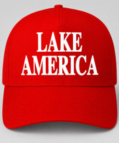 Trump With Lake America Hat
