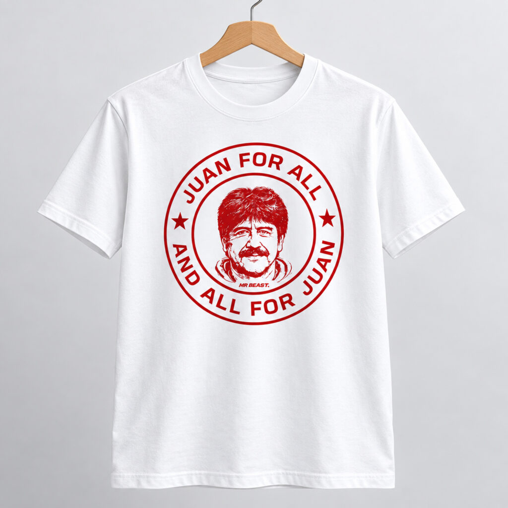 Mr Beast Juan For All Shirt